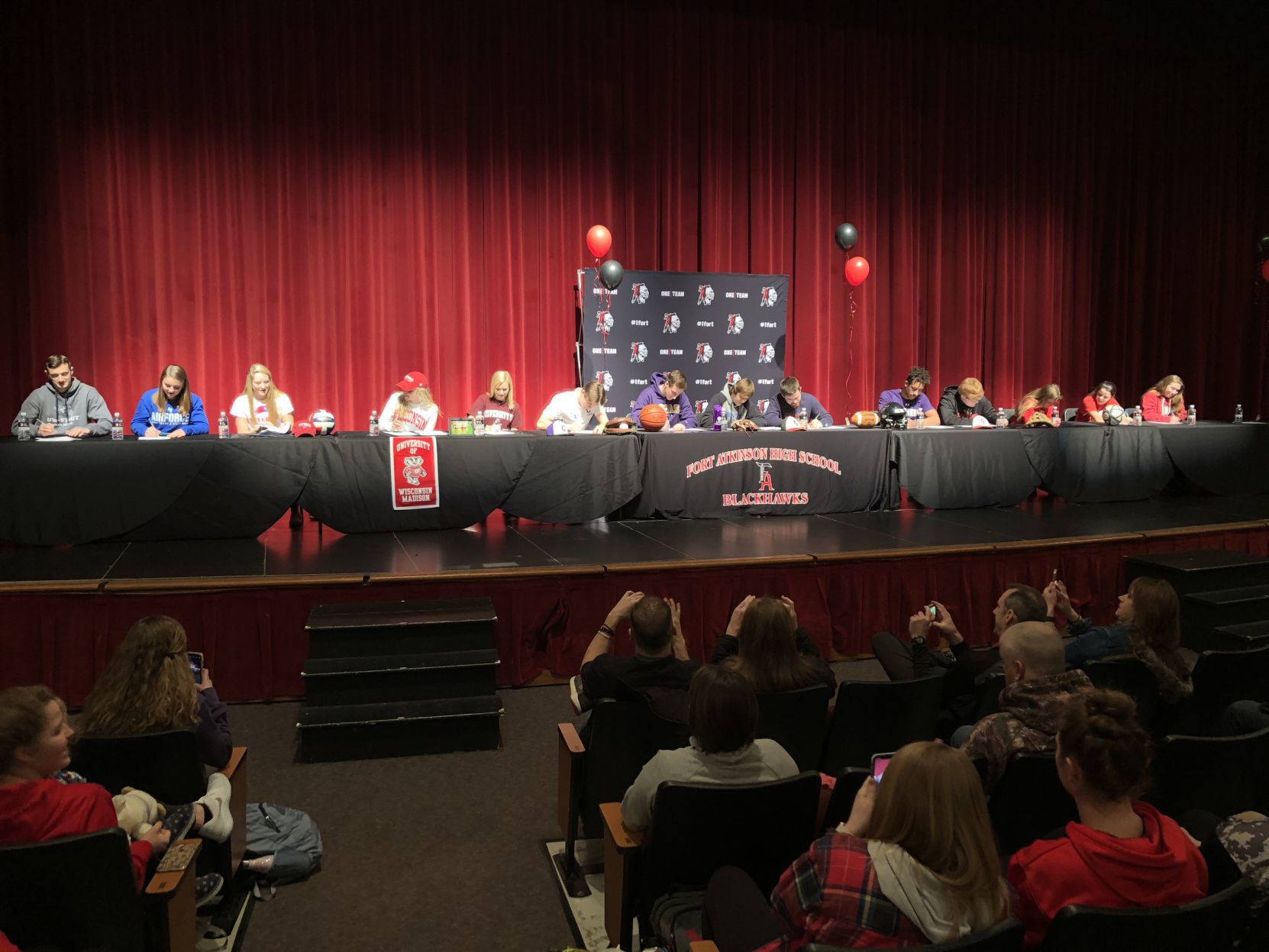 Fort Atkinson recognizes 15 athletes